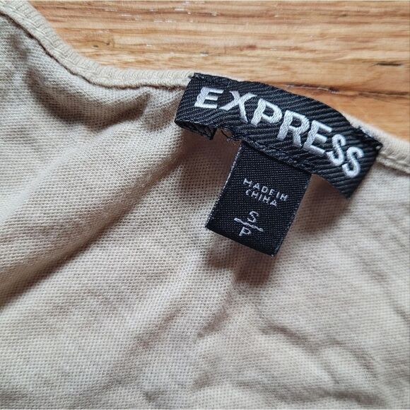 Express Boho Crochet-Vibe Lace Tank Top Lined Small 1920s - Picture 2 of 5